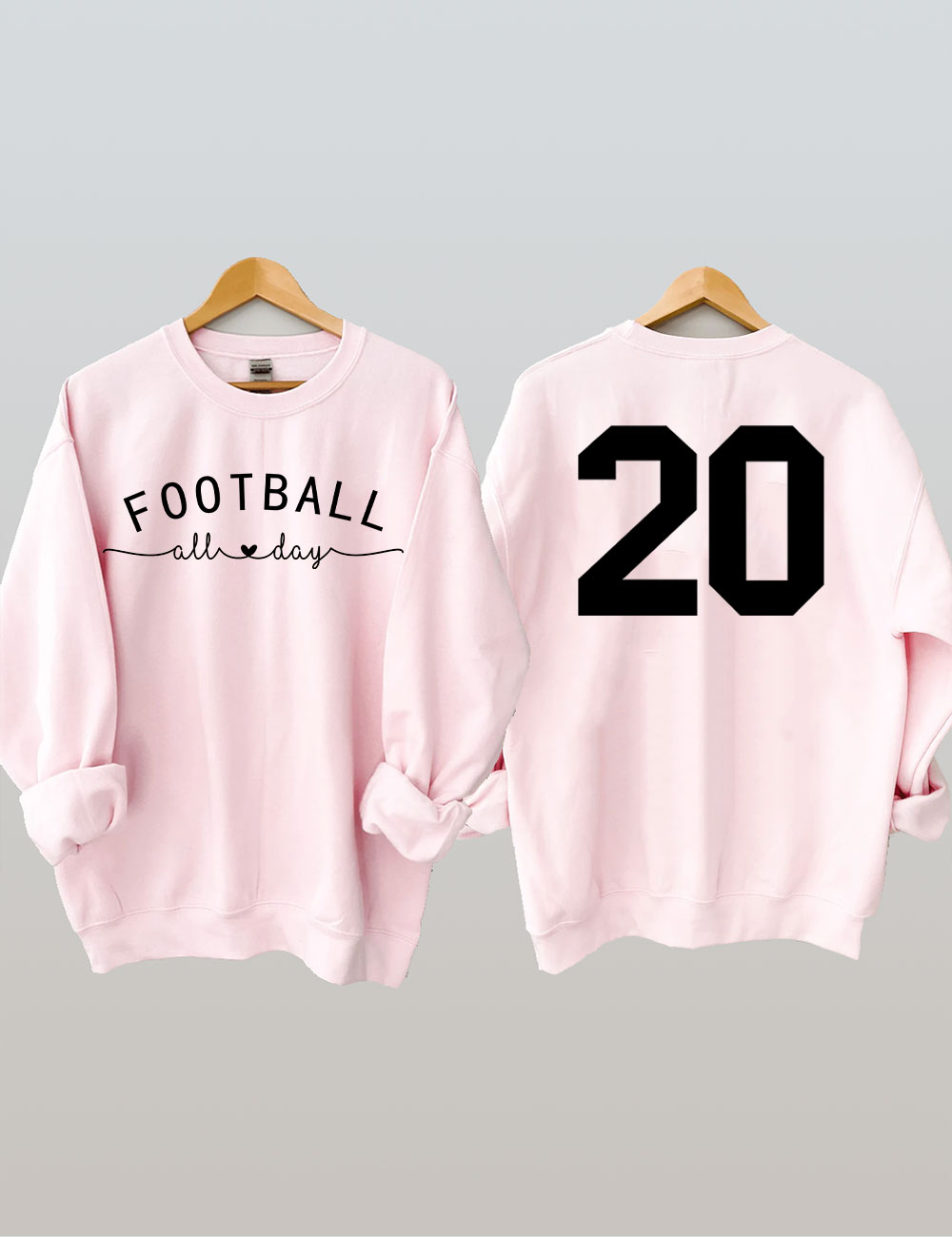 Football All Day Custom Sweatshirt