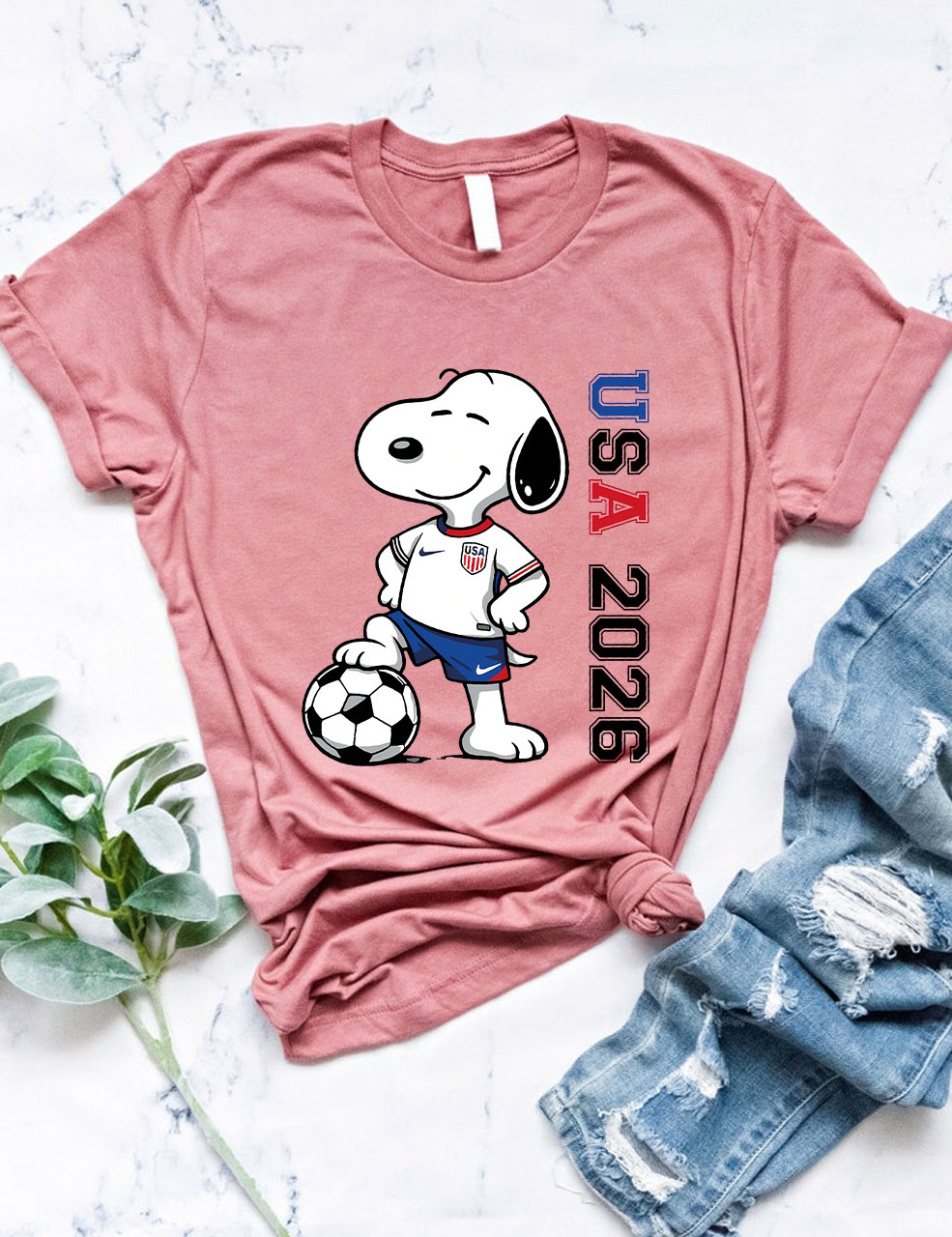 USA 2026 Football World Cup Winner Dog T-Shirt