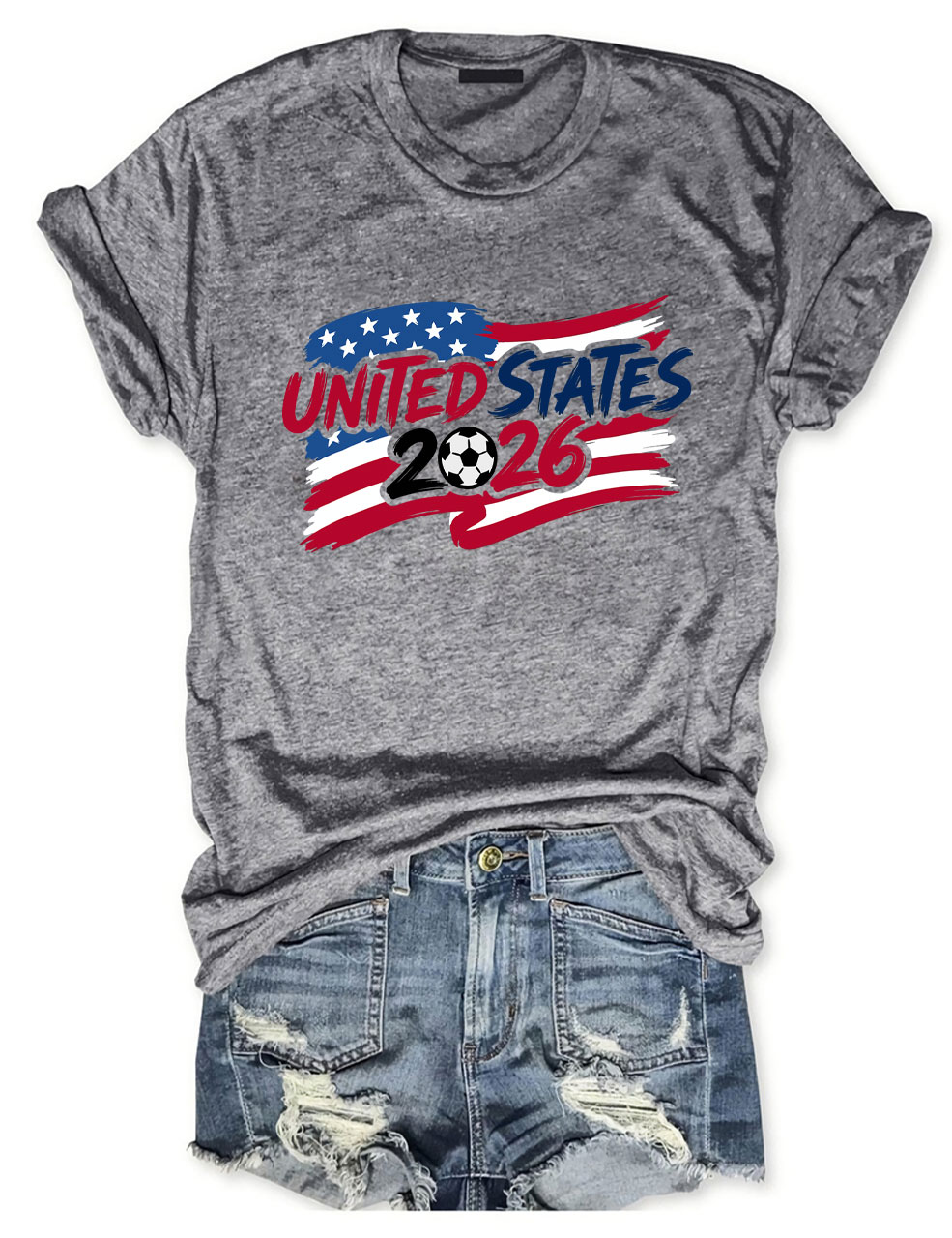 Custom 2026 Retro World Cup T-Shirt