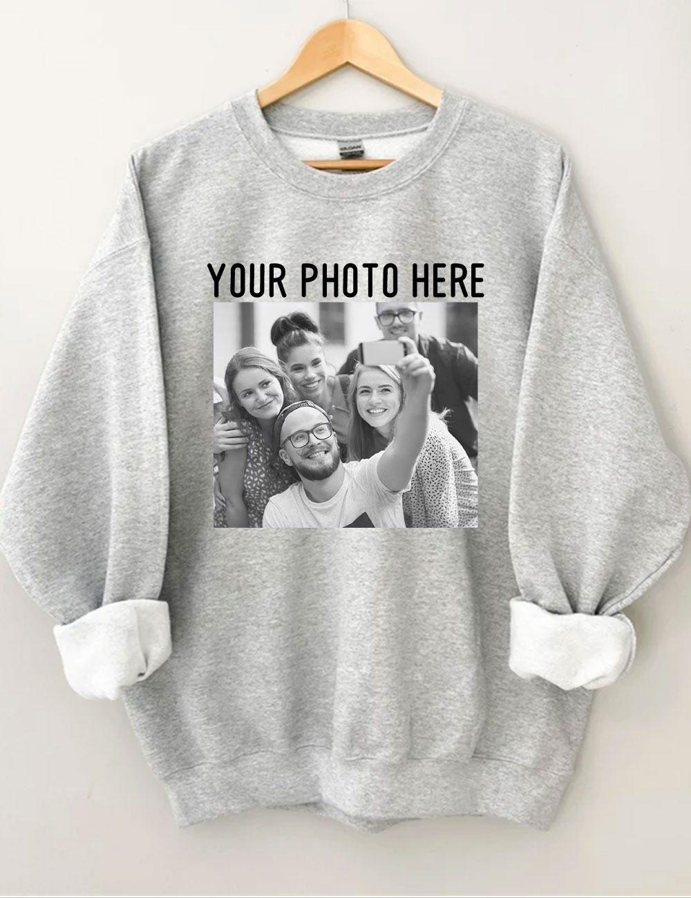 Custom Photo Sweatshirt
