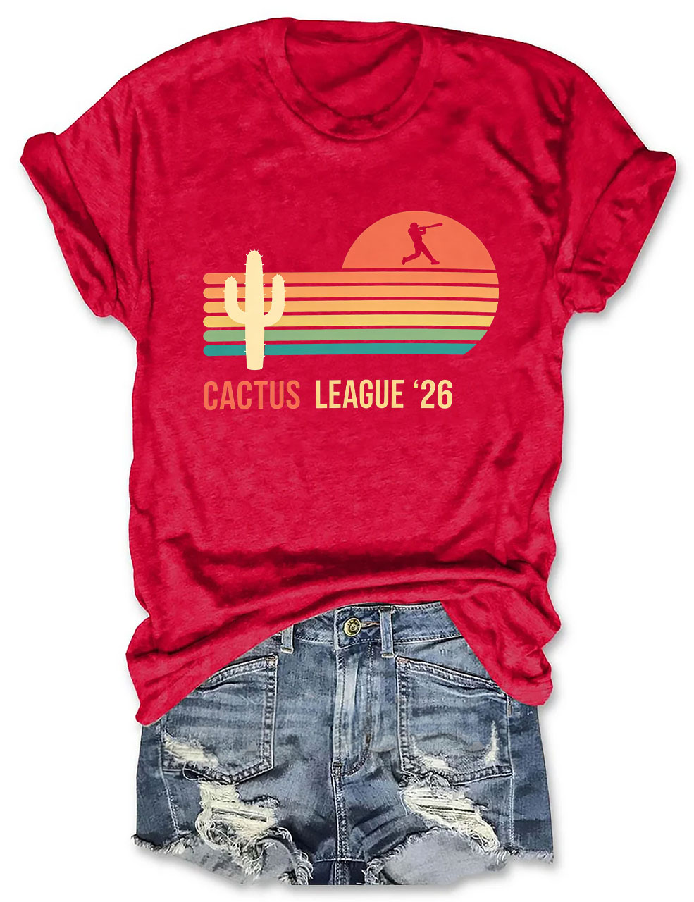 MLB Cactus League '26 Retro Baseball T-Shirt