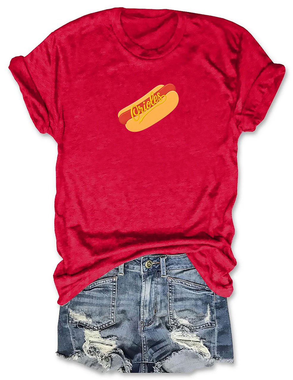 Baltimore Baseball Hot Dog T-Shirt