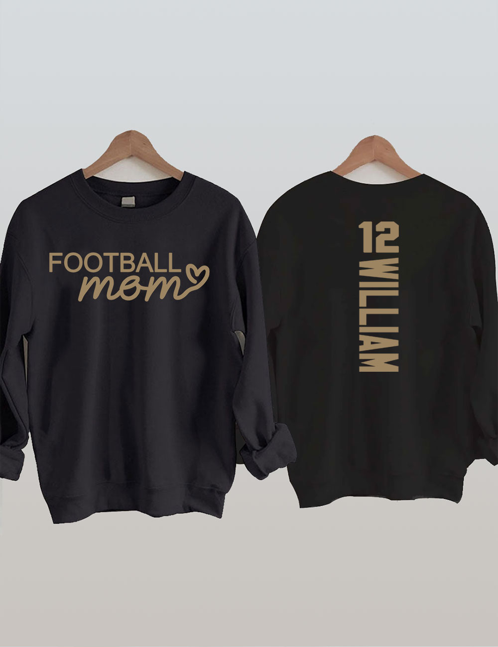 Custom Football Mom Sweatshirt