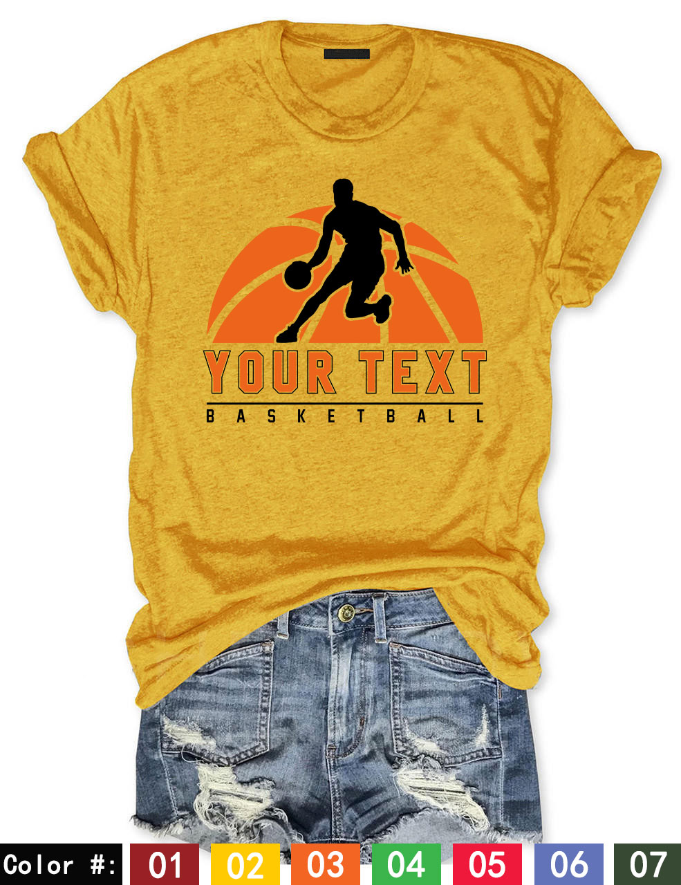 Basketball Custom T-shirt