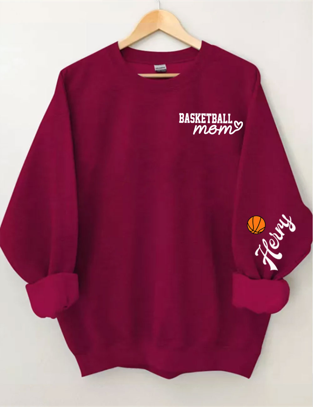 Custom Basketball Mom Sweatshirt