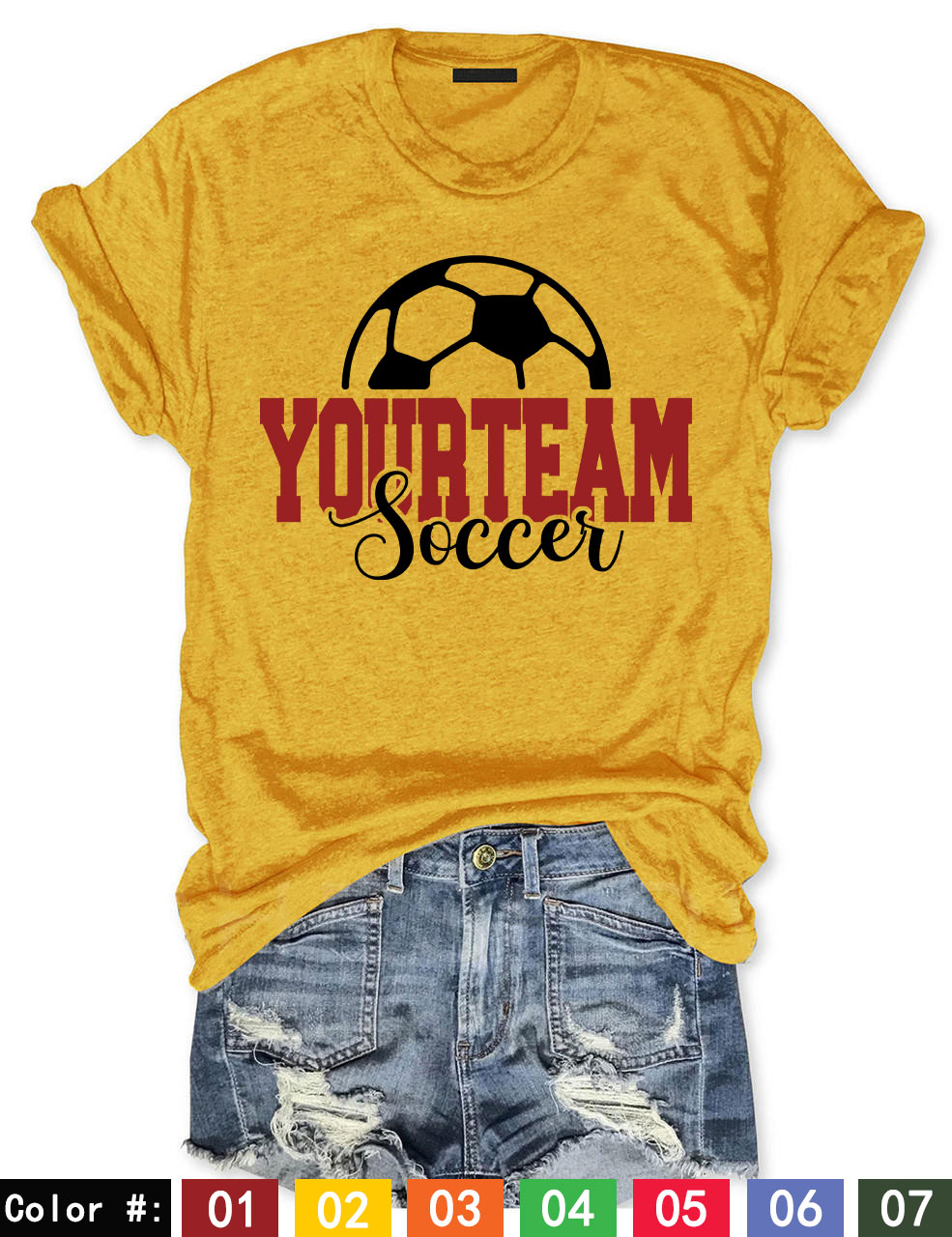 Custom Soccer T-shirt