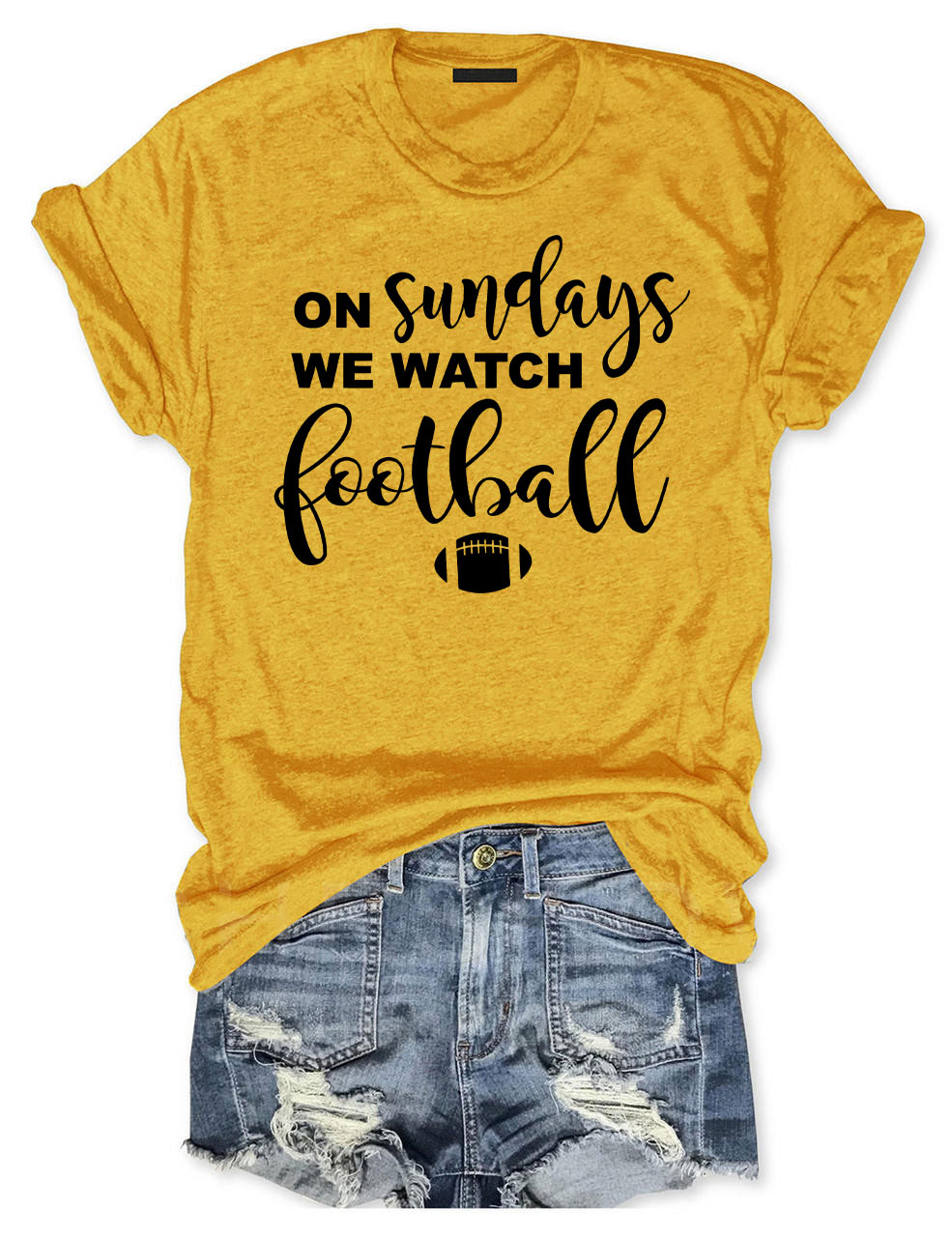 On Sundays We Watch Football T-Shirt