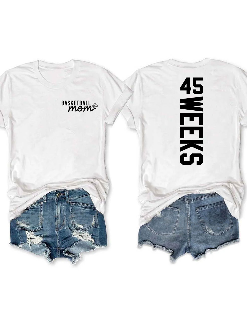 Custom Basketball Mom T-shirt