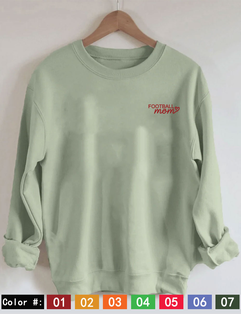 Custom Football Mom Sweatshirt