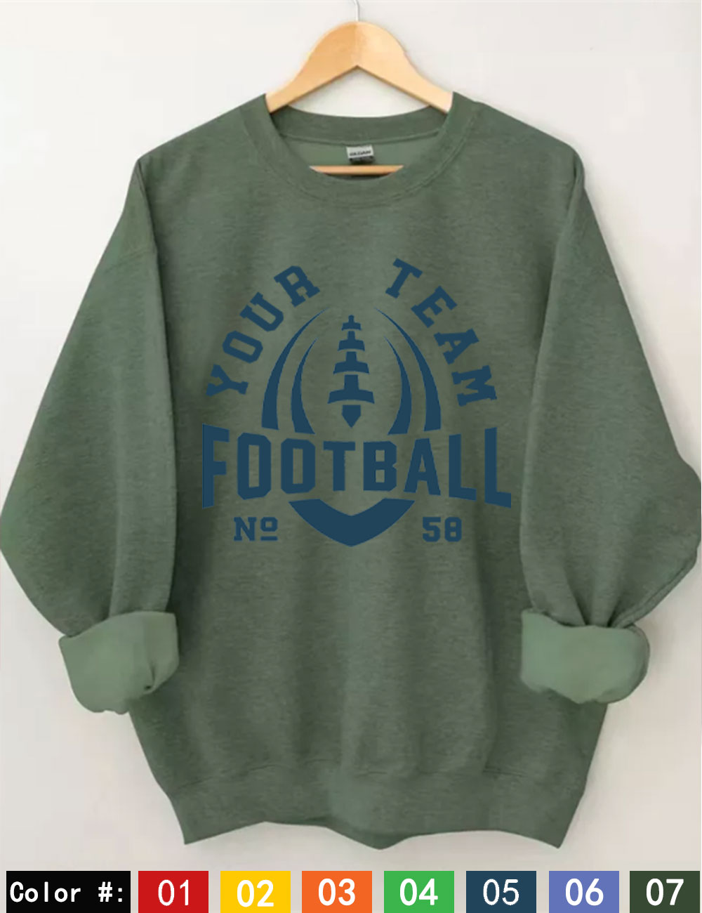 Football Custom Sweatshirt