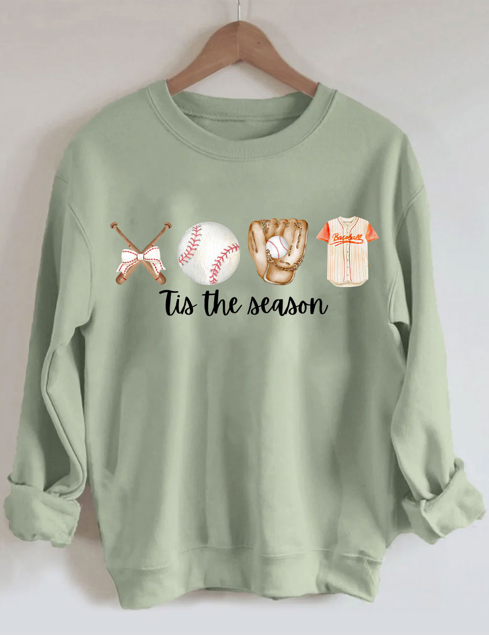 Tis The Baseball Season Sweatshirt
