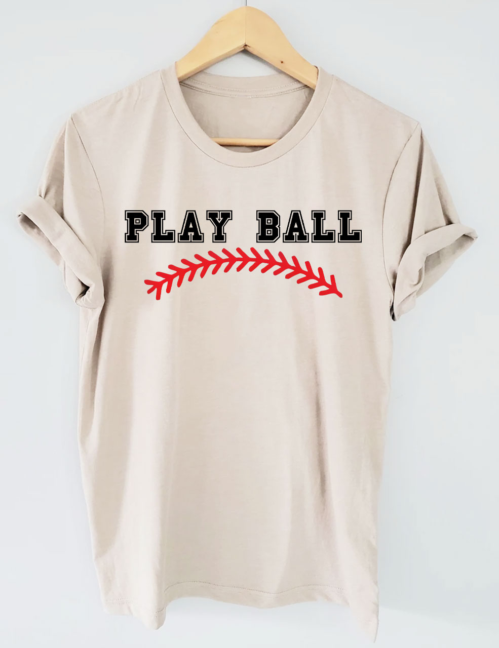 Custom 2 Player Baseball Mom T-Shirt