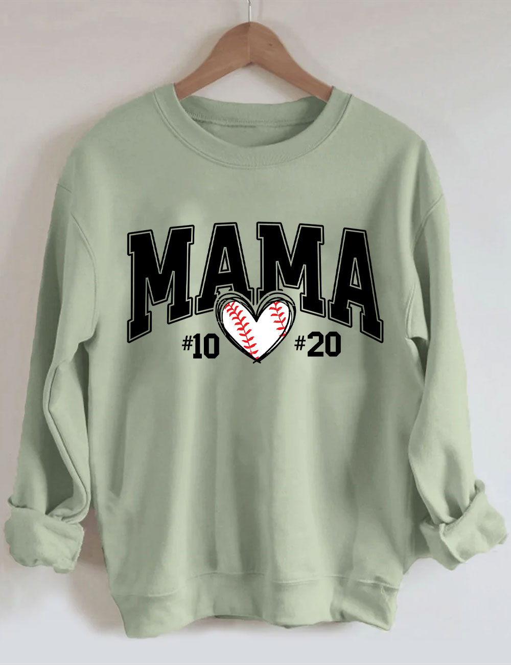 Custom Baseball Mom Sweatshirt