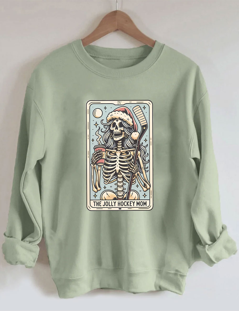 THE JOLLY HOCKEY MOM Sweatshirt