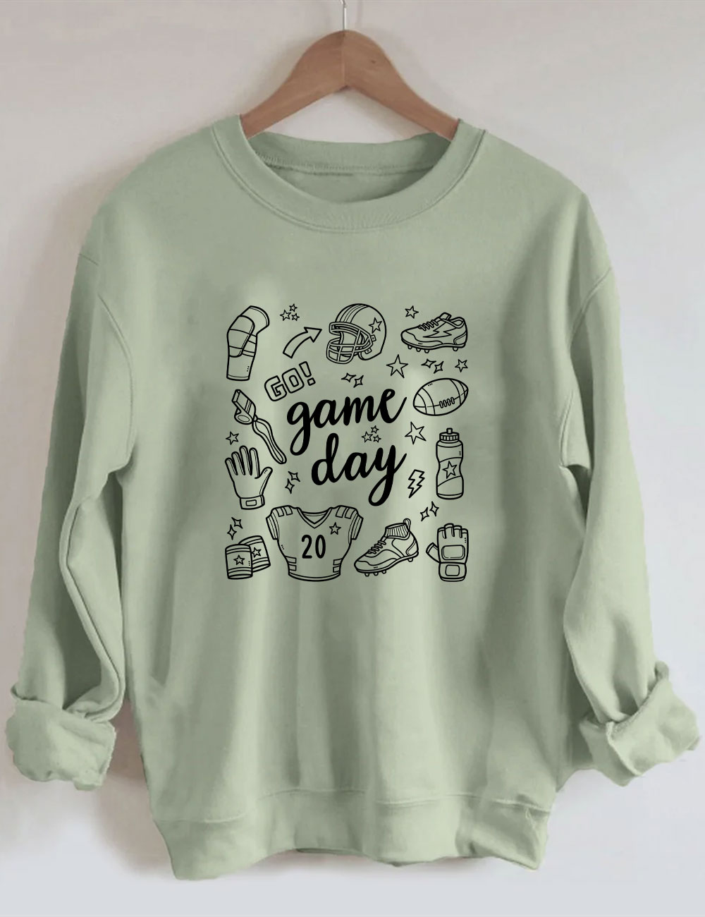 Game Day Custom Football Sweatshirt