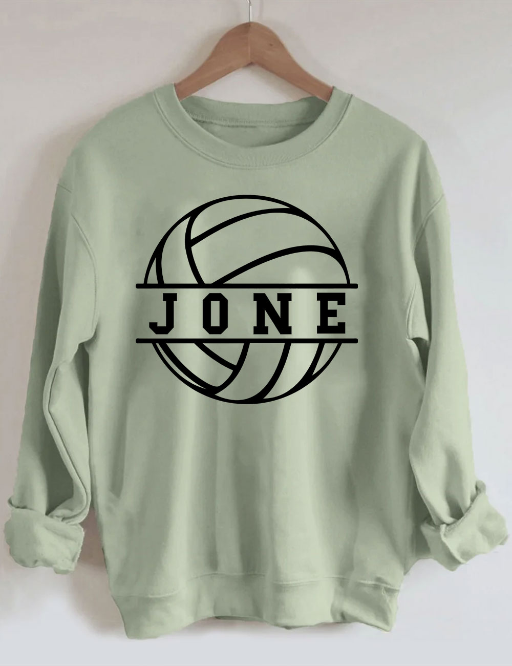 Volleyball Custom Name And Number Sweatshirt
