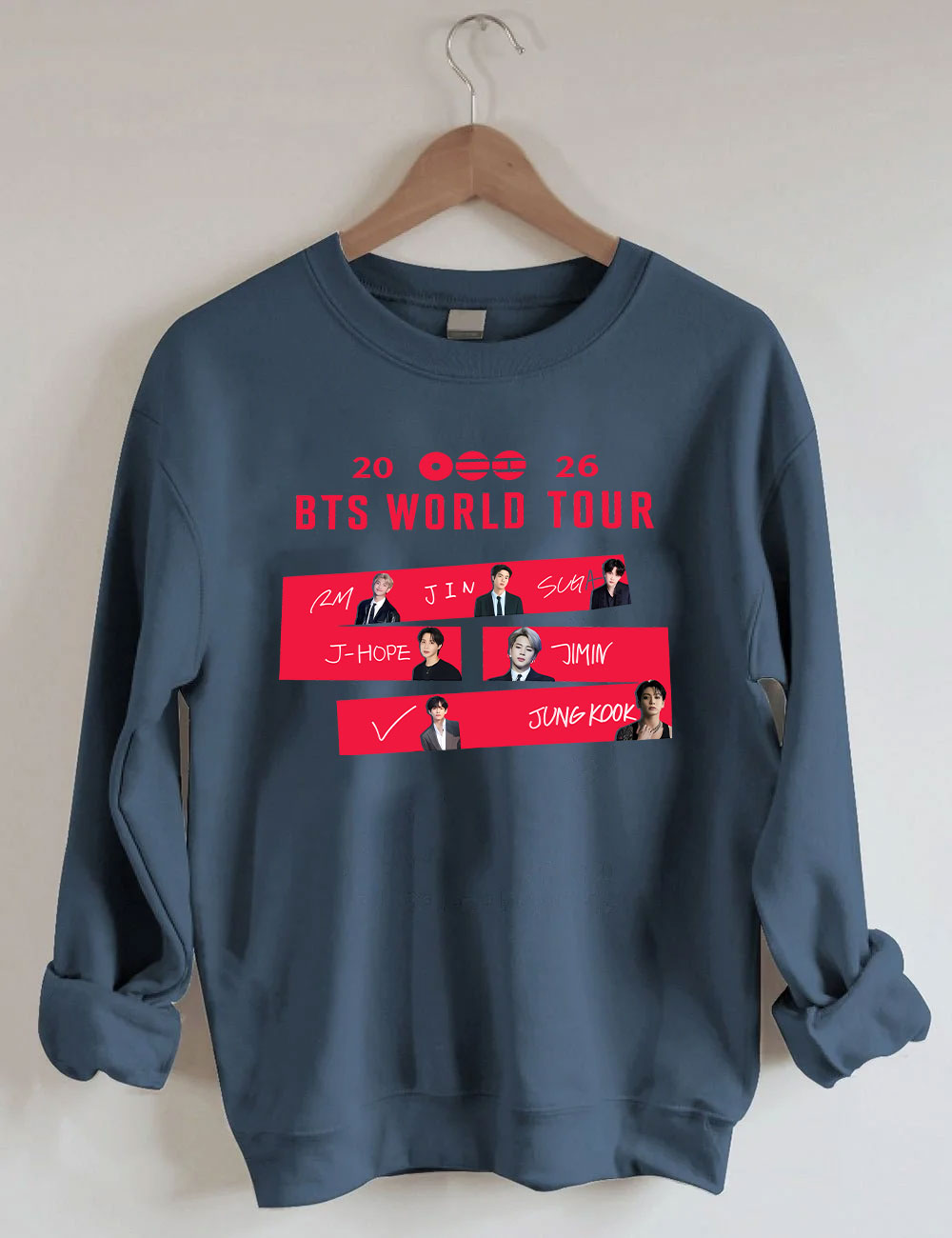 Boy Band BTS Kpop Sweatshirt