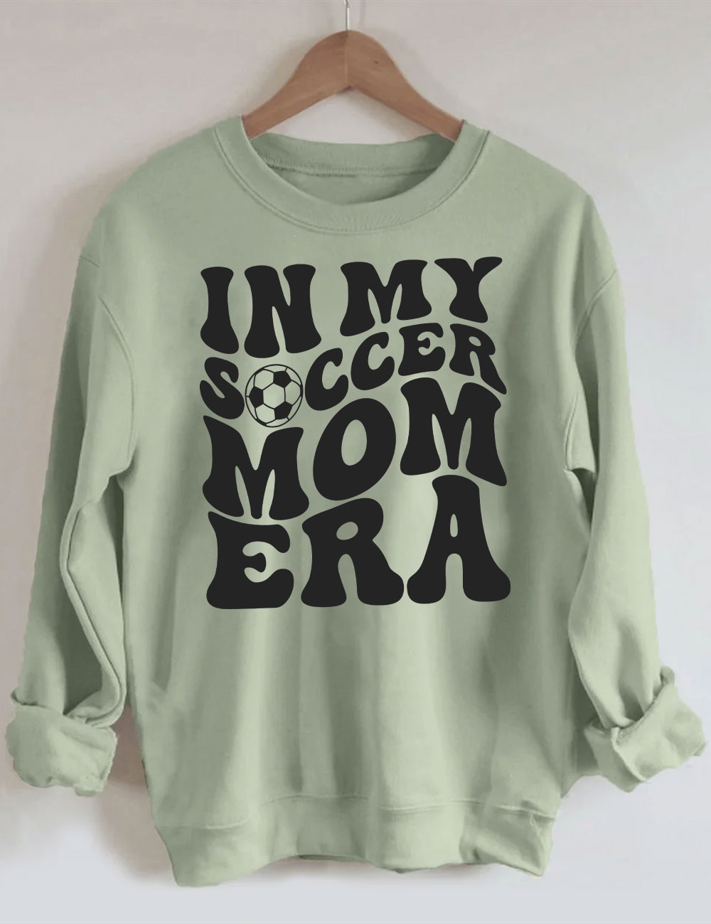 Custom In My Soccer Mom Ear Sweatshirt