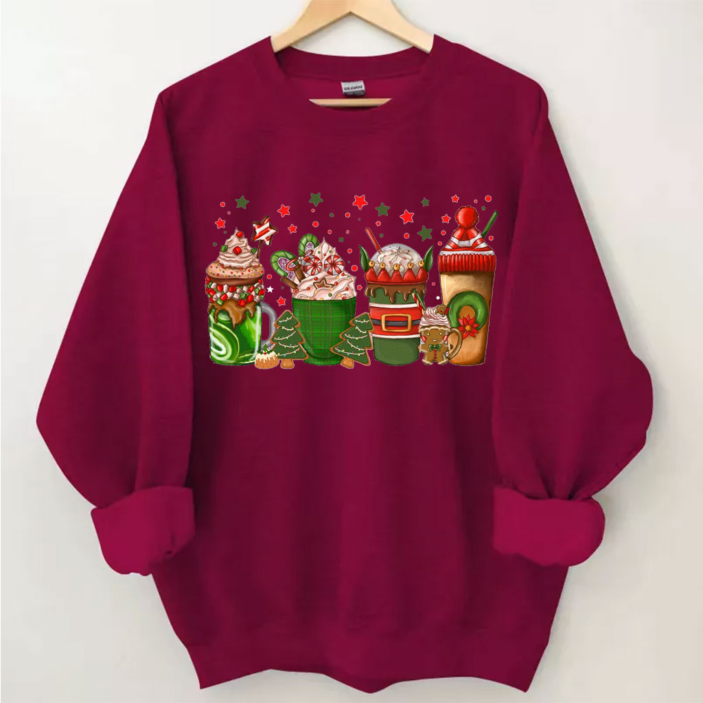 Gingerbread Christmas Coffee Sweatshirt