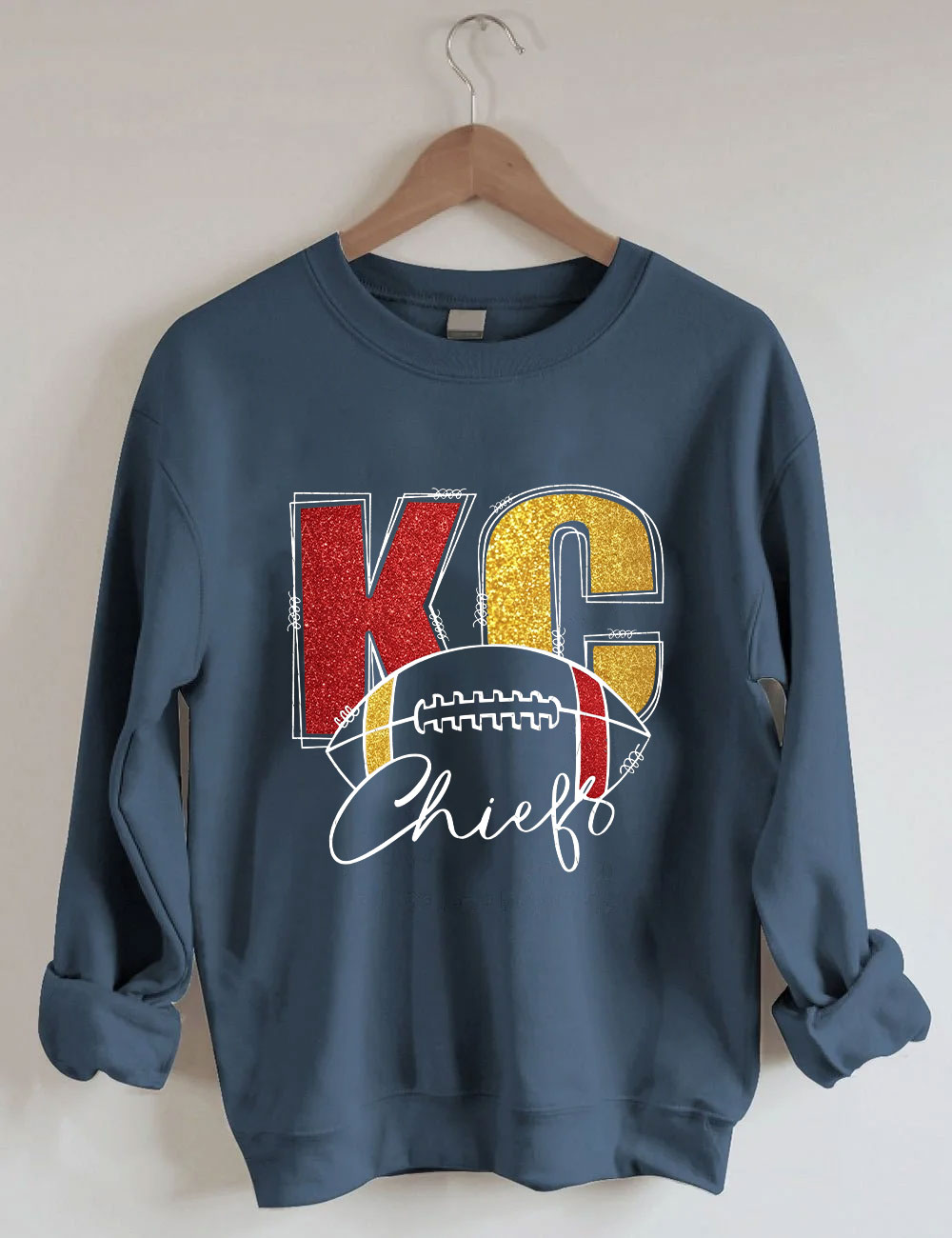 KC Chiefs Football Sweatshirt