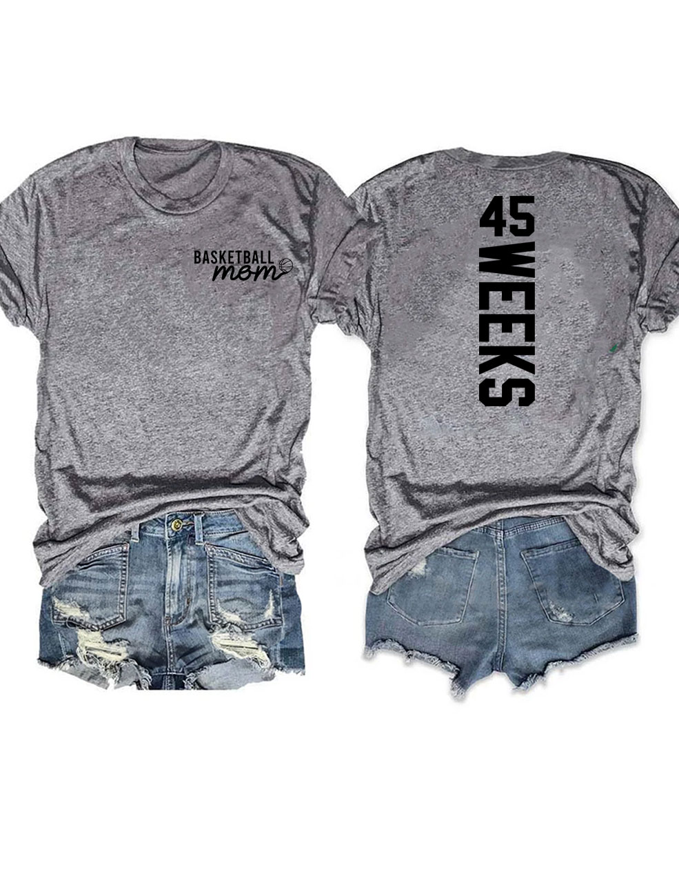 Custom Basketball Mom T-shirt