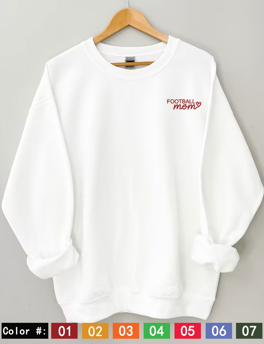 Custom Football Mom Sweatshirt