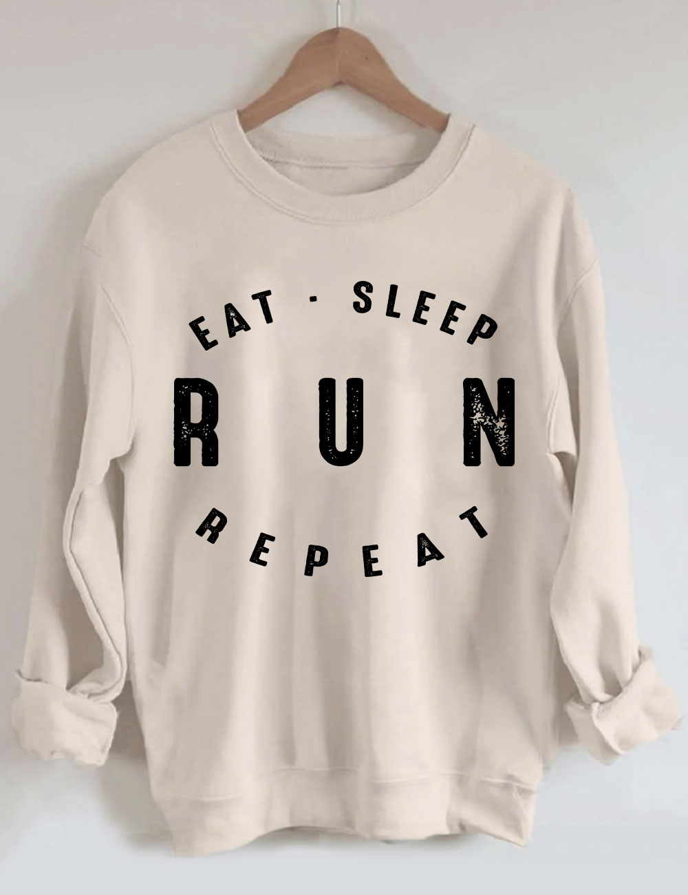 Eat Sleep Run Repeat Sport Sweatshirt