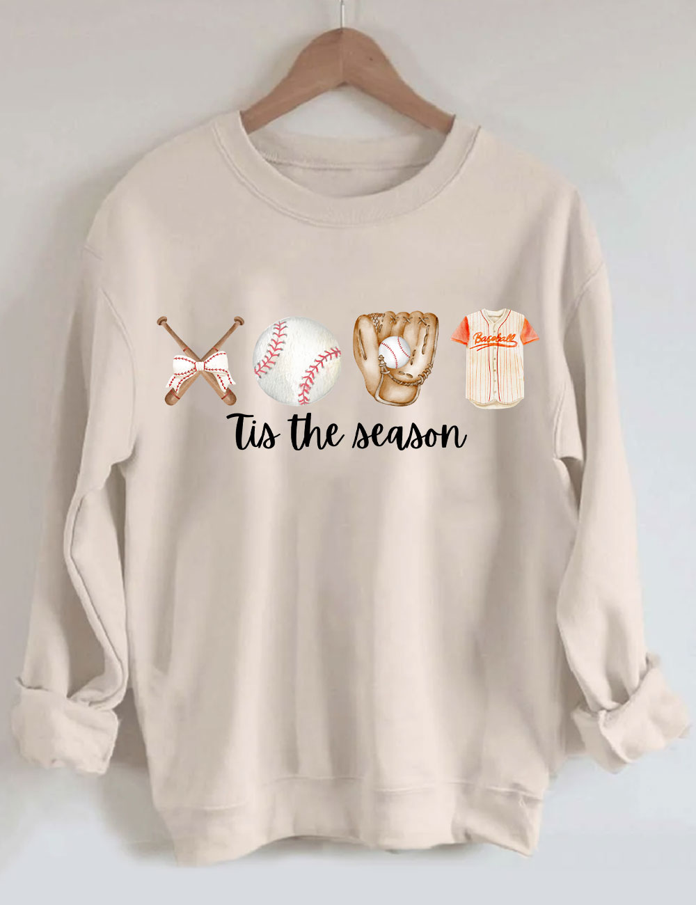 Tis The Baseball Season Sweatshirt