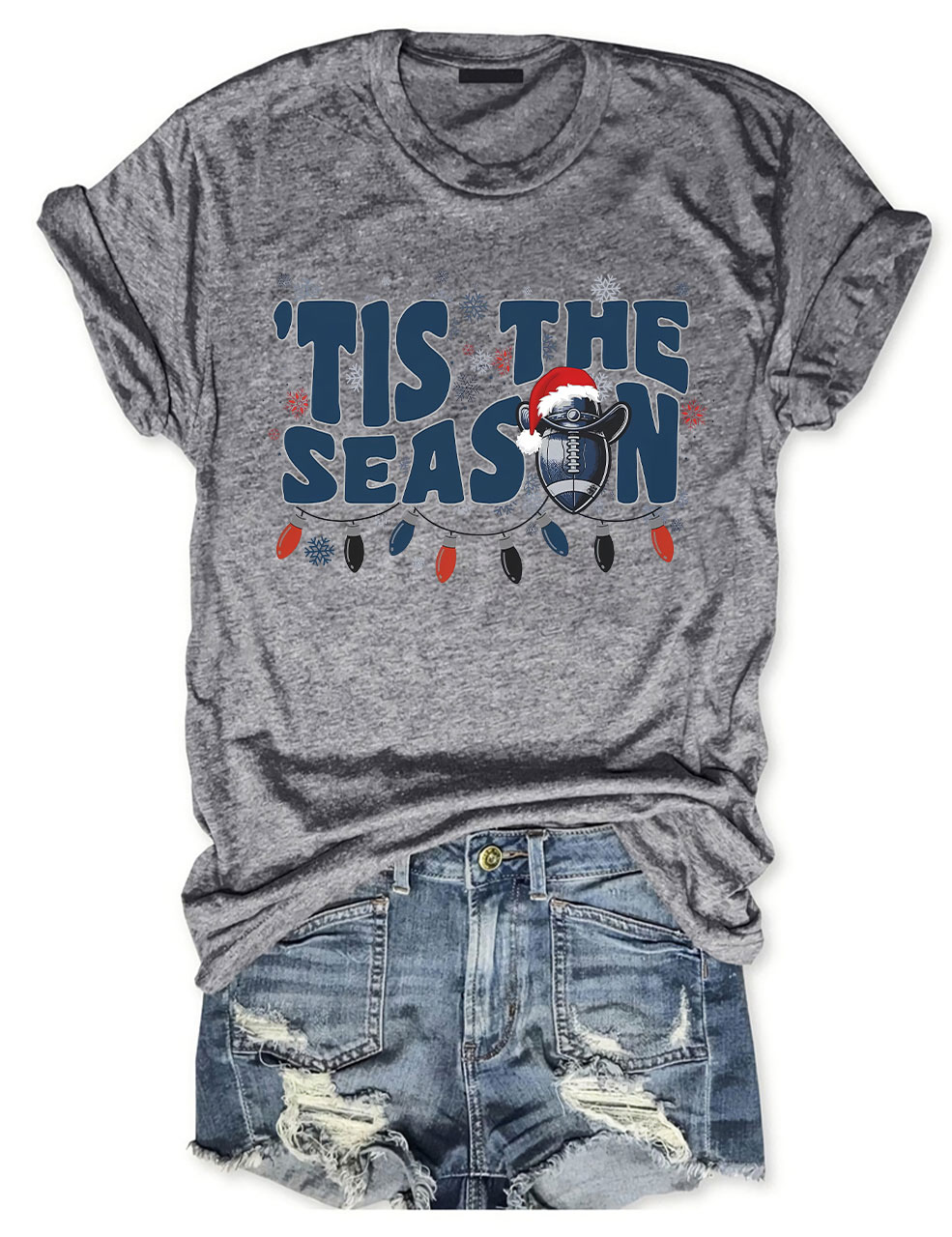 Christmas Dallas Football T-Shirt