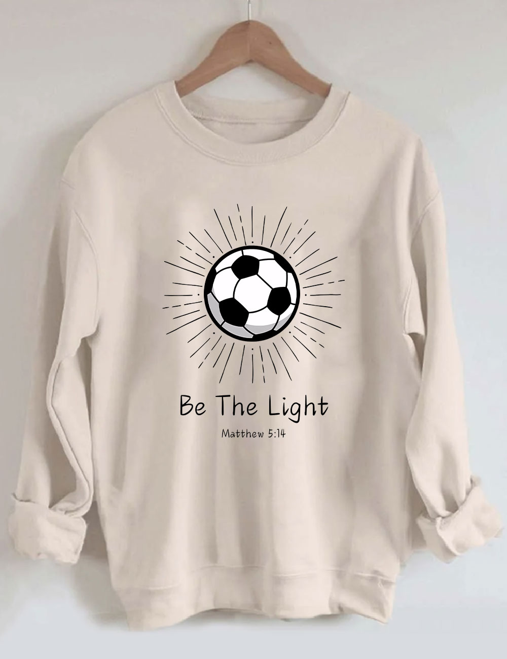 Be The Light Soccer Sweatshirt
