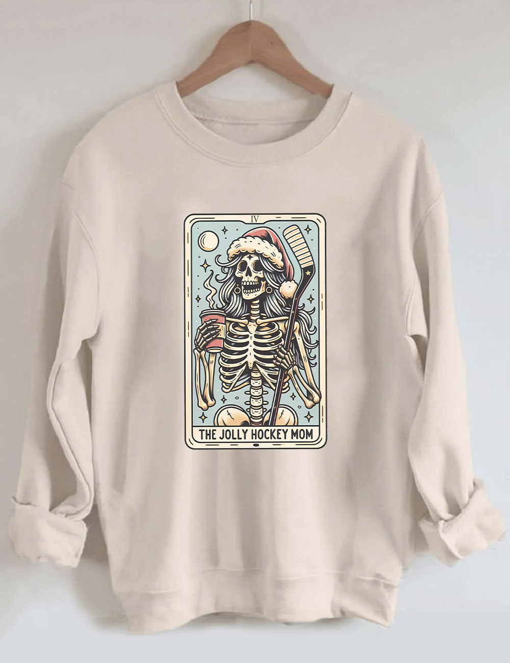 THE JOLLY HOCKEY MOM Sweatshirt