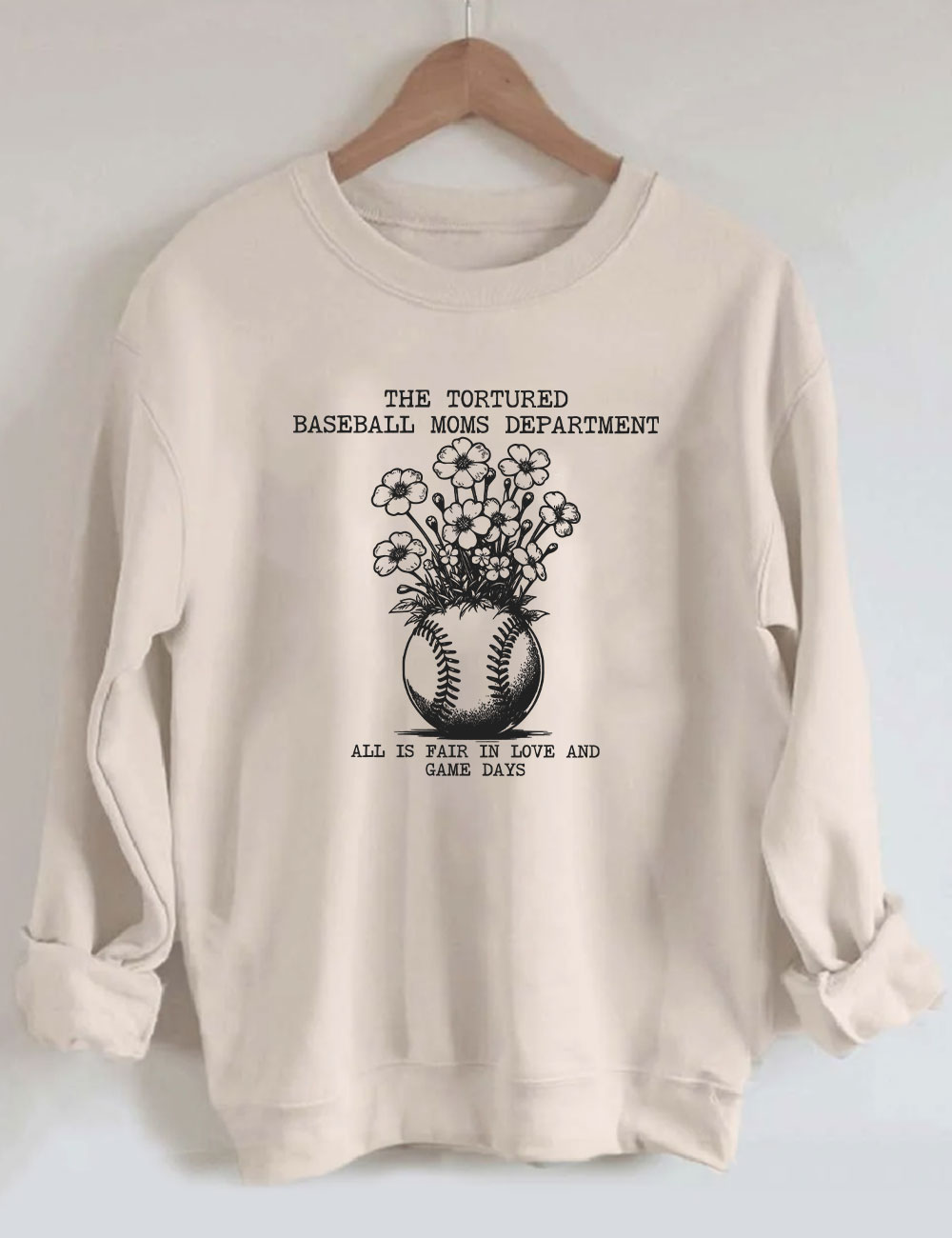 Tortured Baseball Moms Sweatshirt