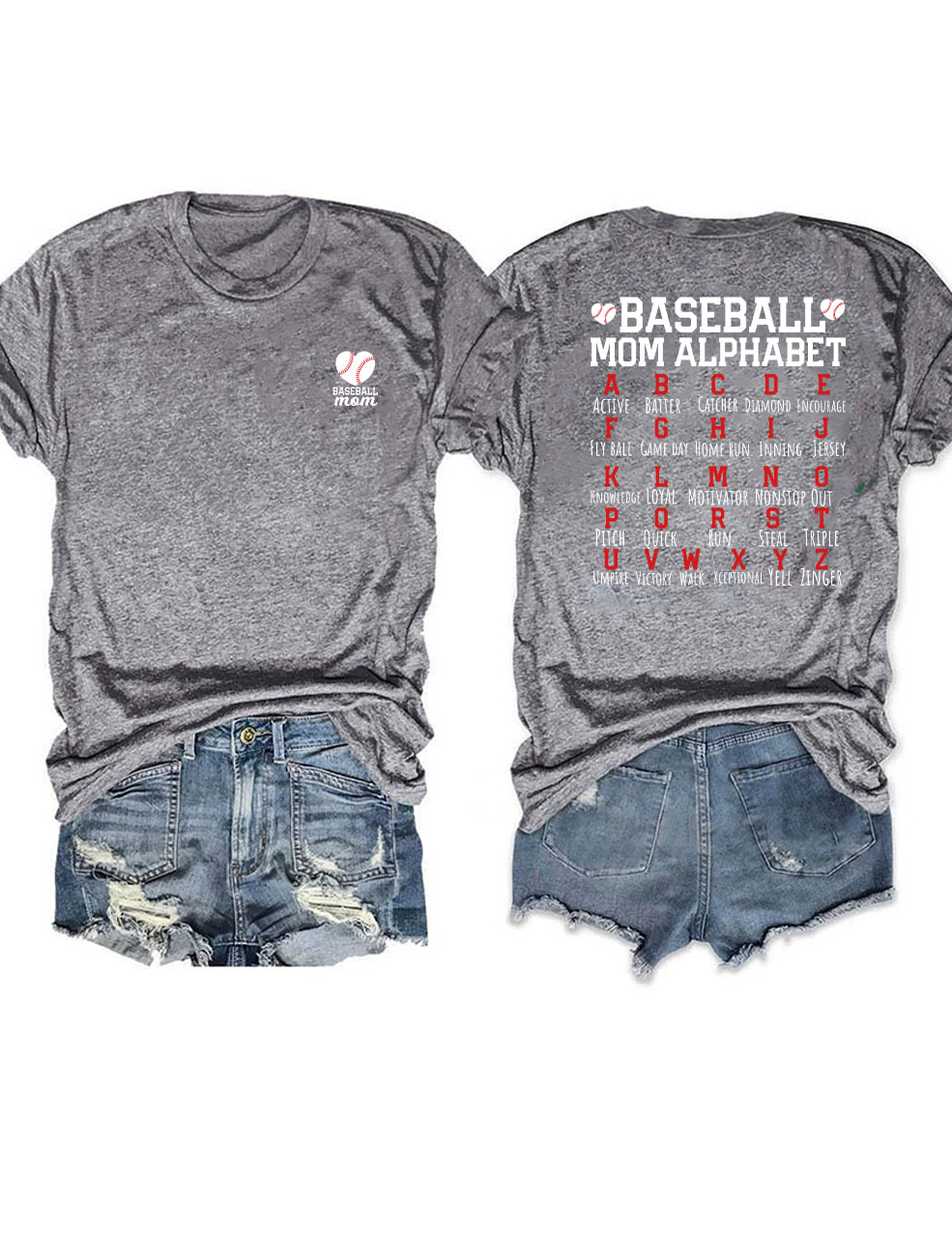 Baseball Mom T-shirt