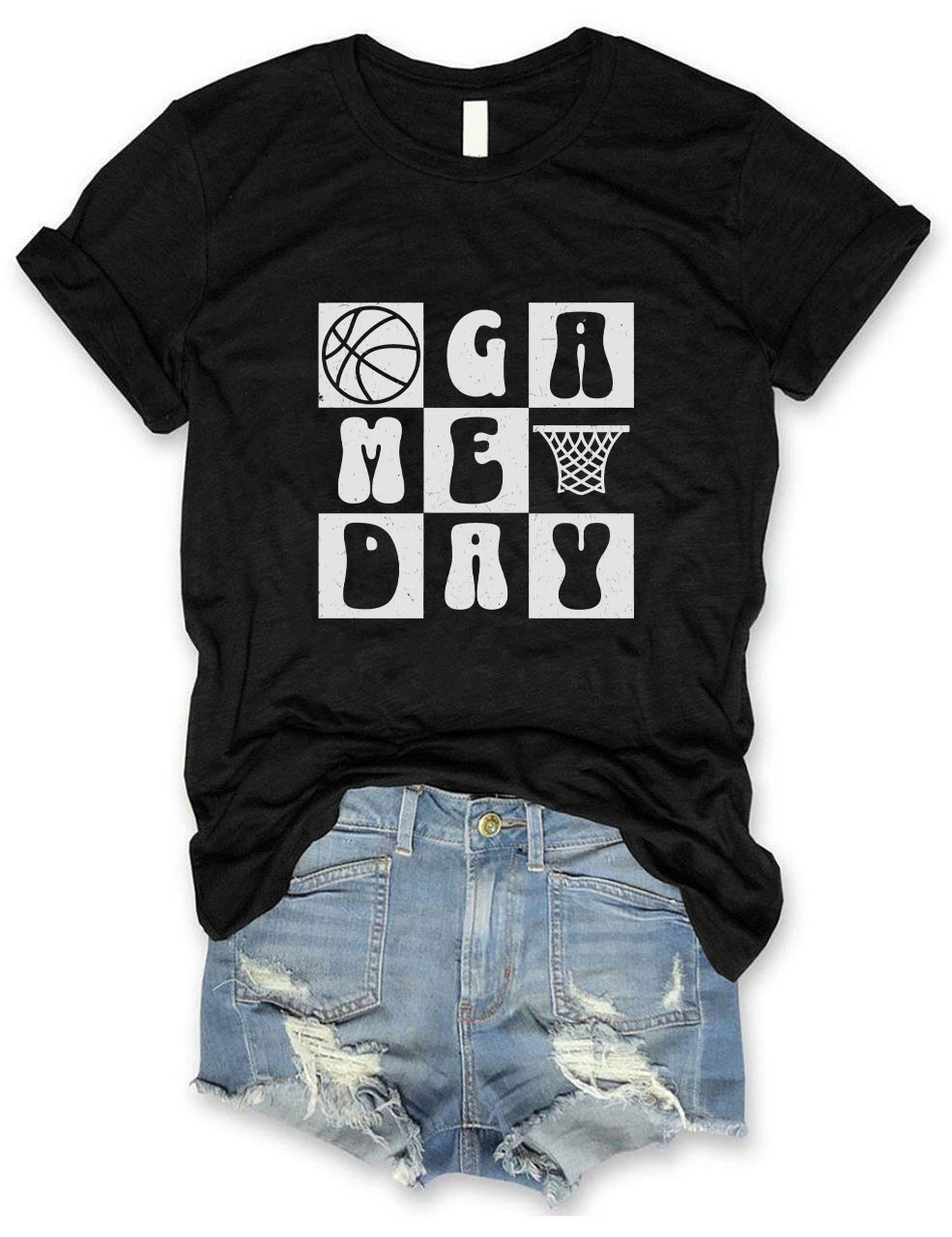 Custom Basketball Game Day T-shirt