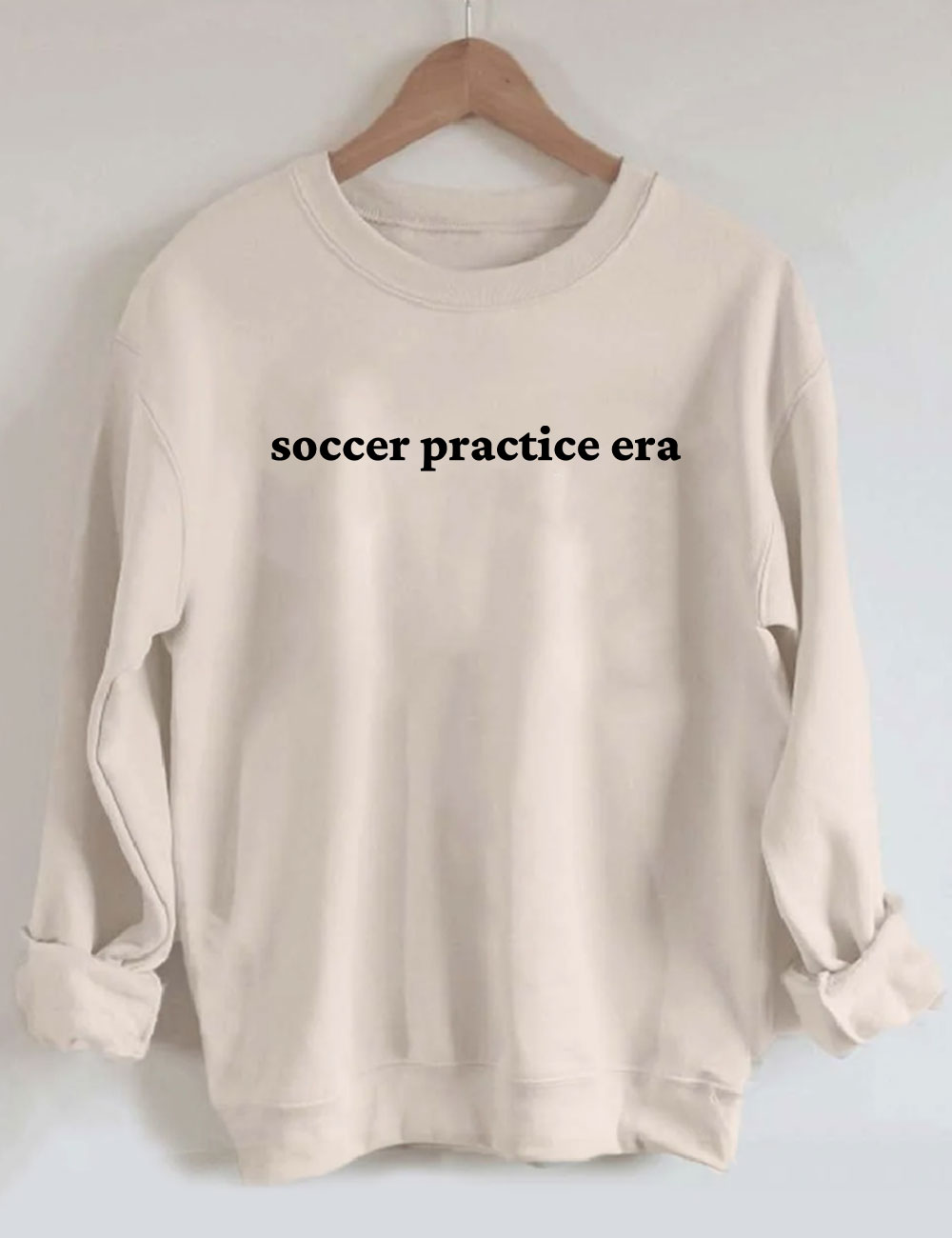 Soccer Practice Era  Funny Soccer Sweatshirt