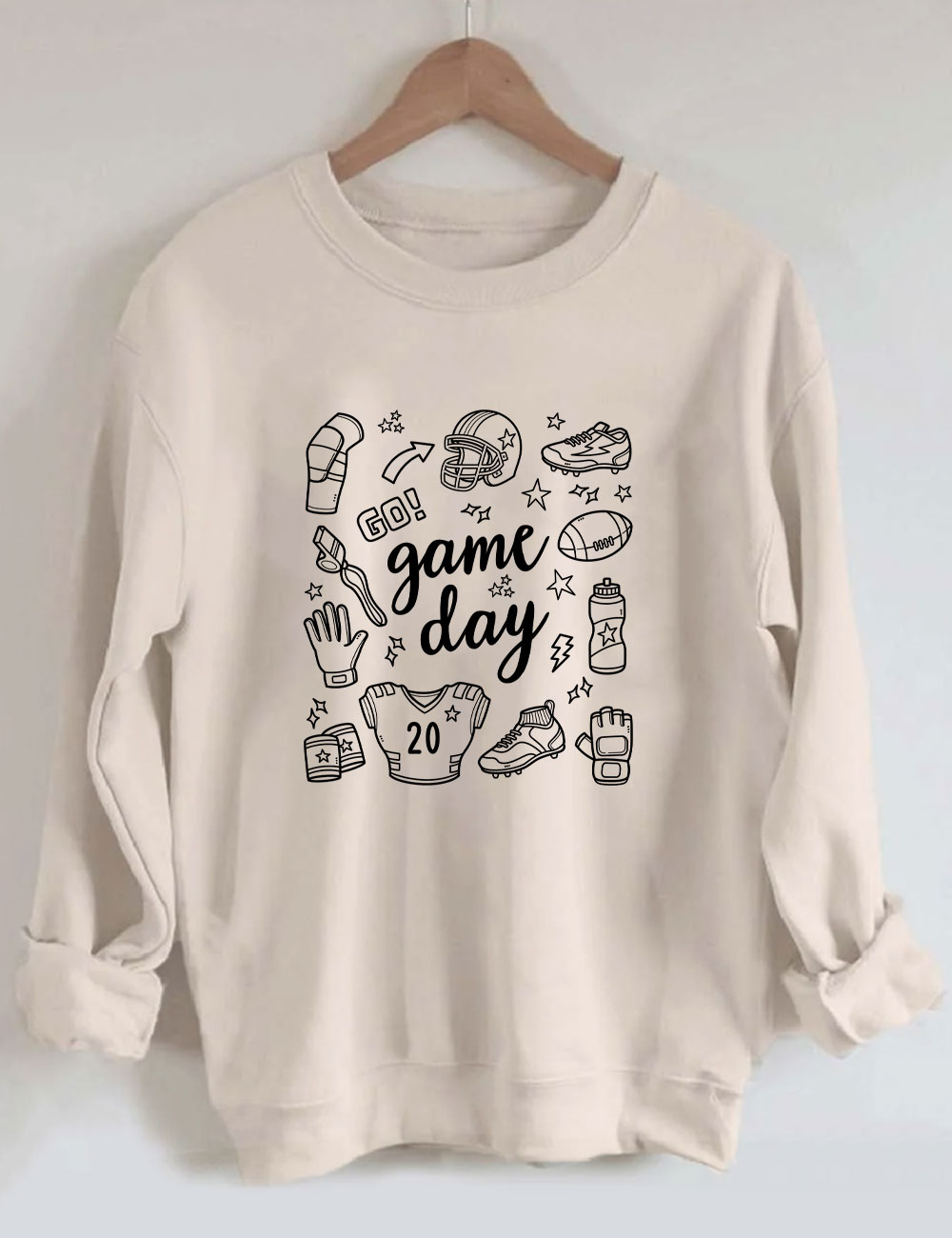 Game Day Custom Football Sweatshirt
