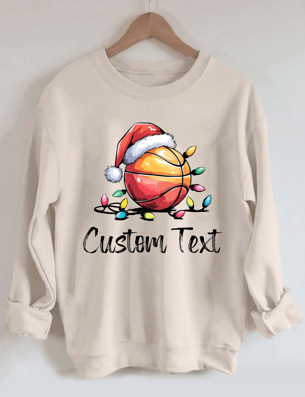 Christmas Custom Basketball Sweatshirt