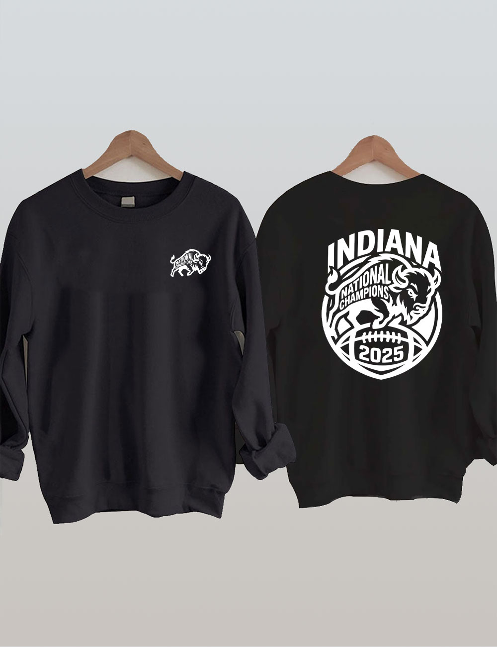 Indiana Football Champions 2025 Funny Sweatshirt