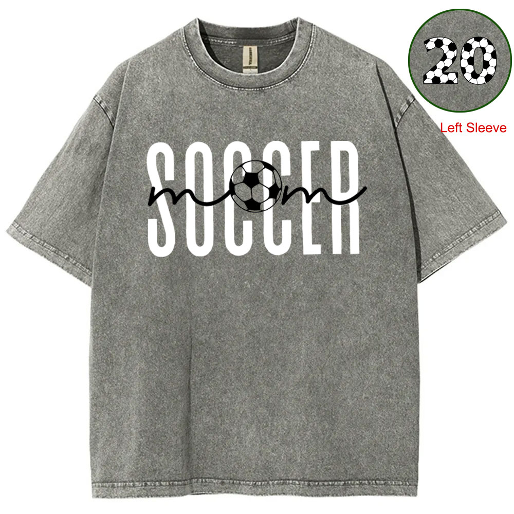 Soccer Mom Custom Sleeve T-shirt