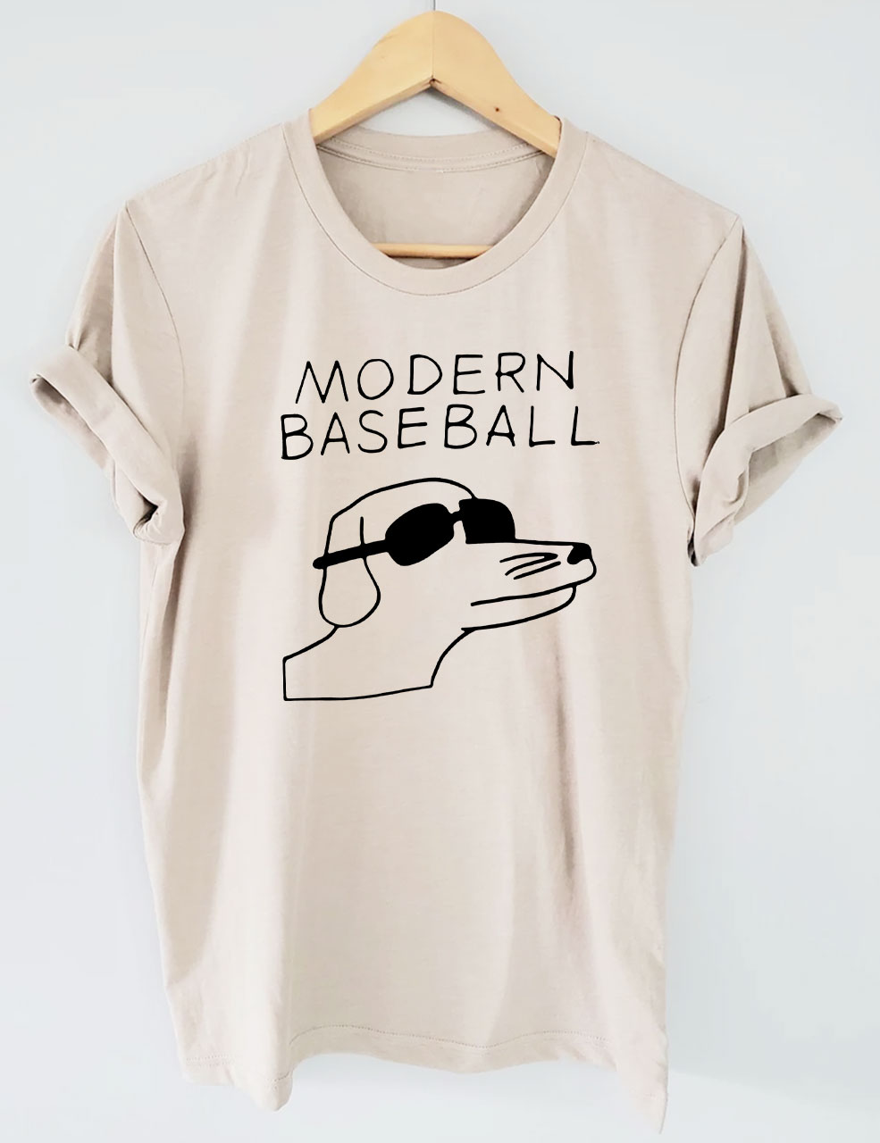 Dog-Themed Baseball Player Funny T-Shirt