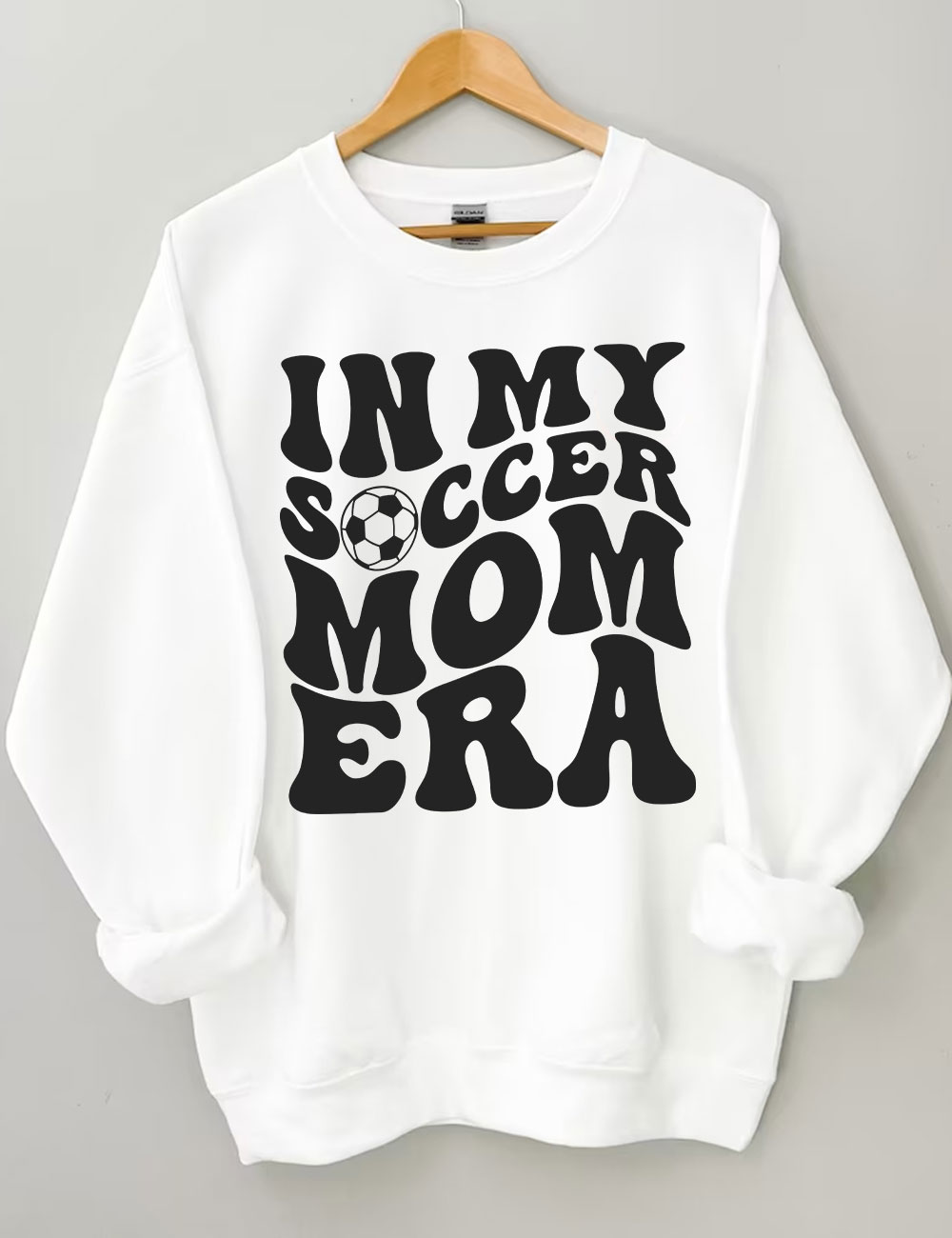 Custom In My Soccer Mom Ear Sweatshirt