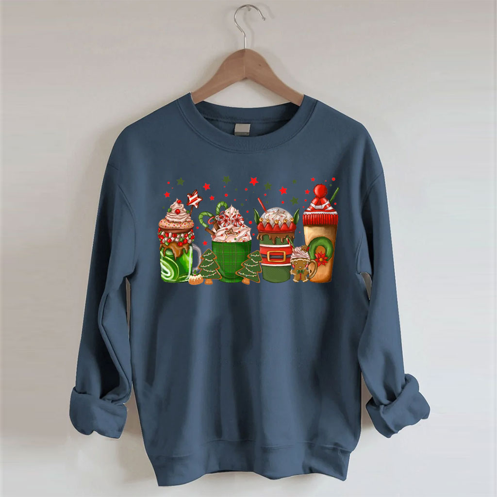 Gingerbread Christmas Coffee Sweatshirt