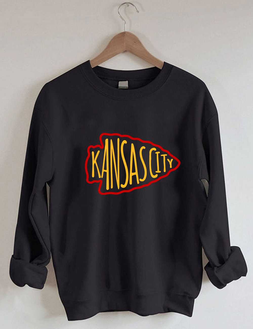 KC Chiefs Arrowhead Football Sweatshirt