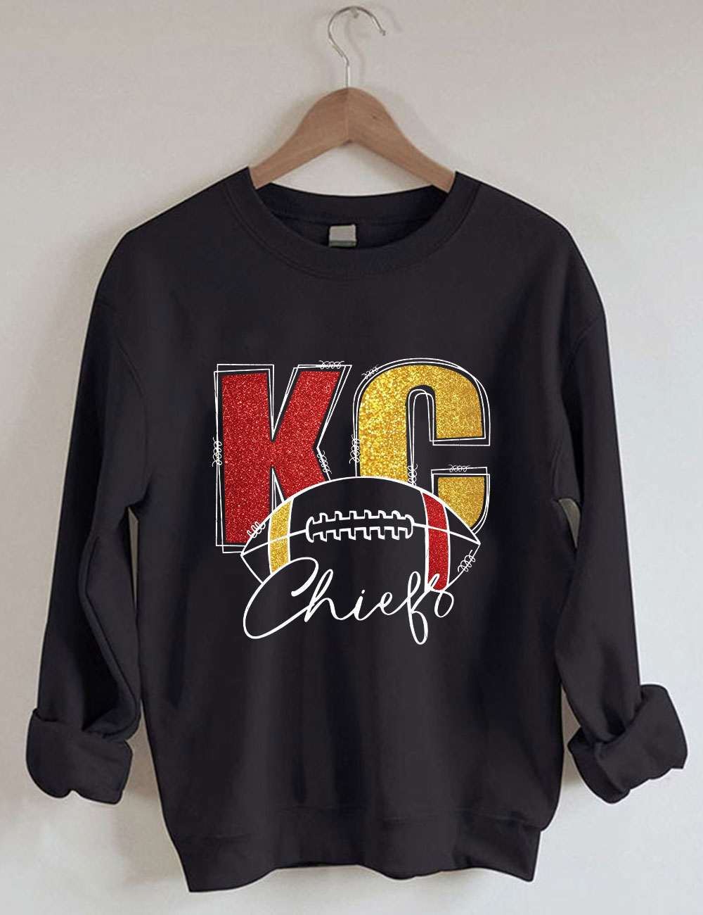 KC Chiefs Football Sweatshirt