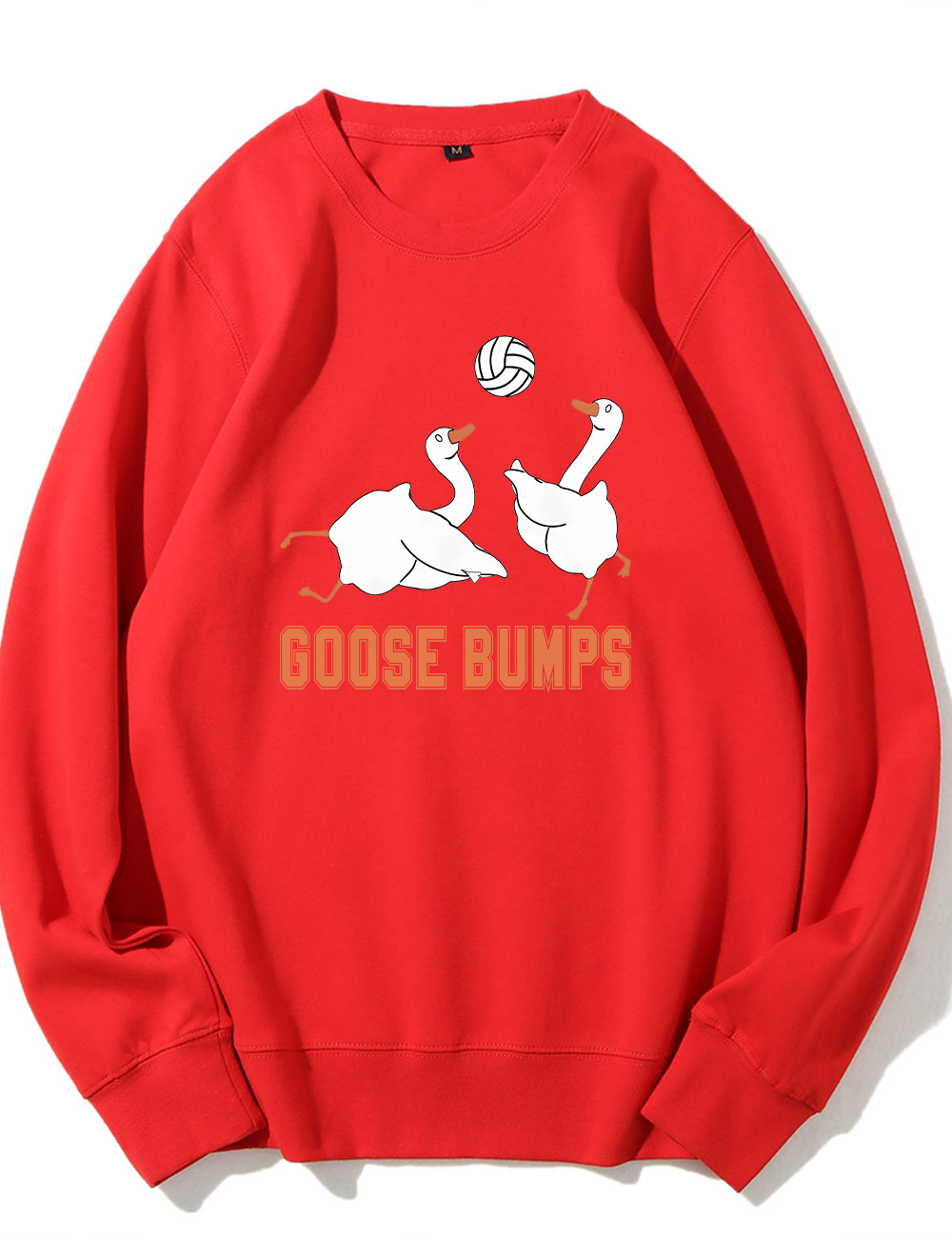 Goose Bumps Funny Volleyball Sweatshirt
