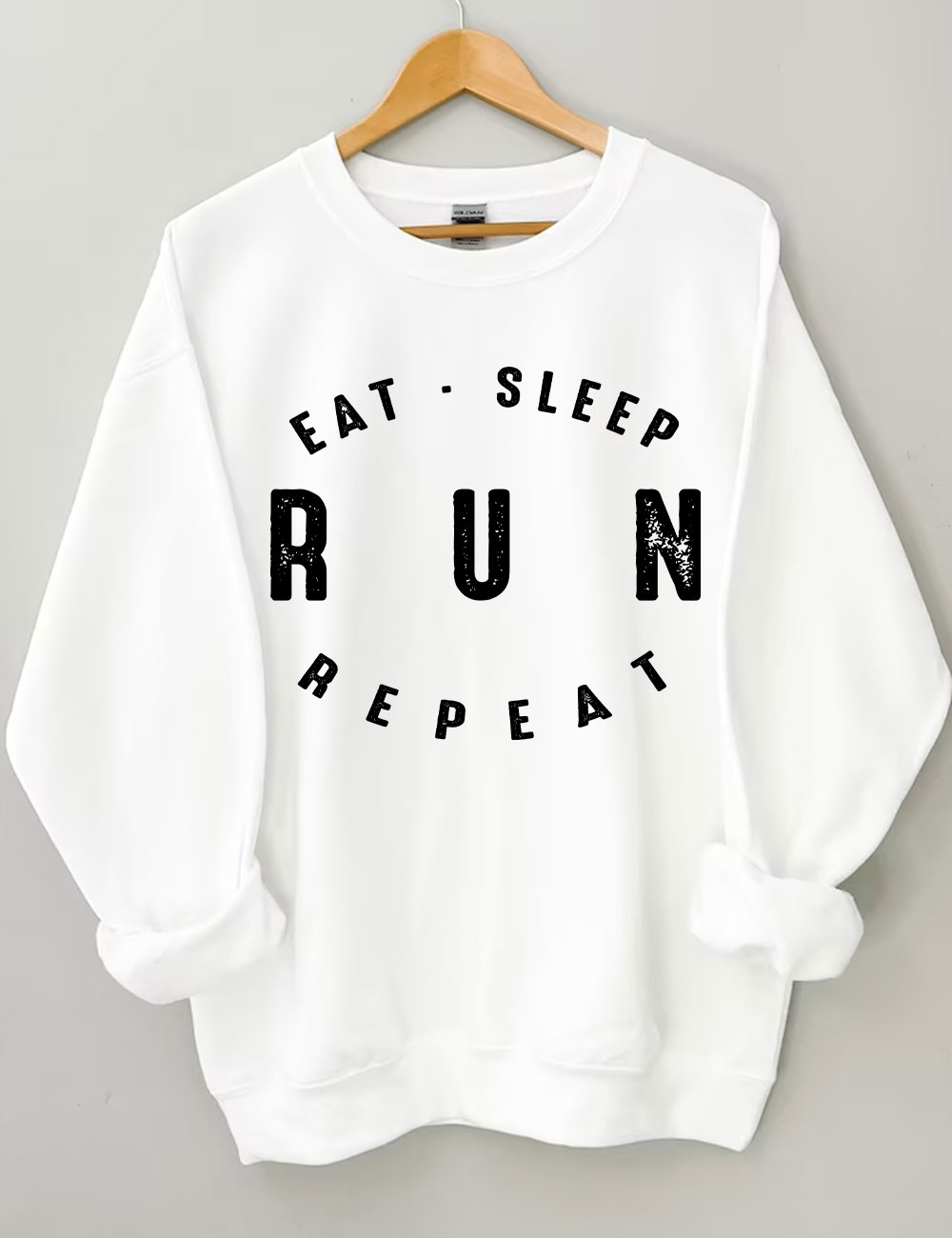 Eat Sleep Run Repeat Sport Sweatshirt