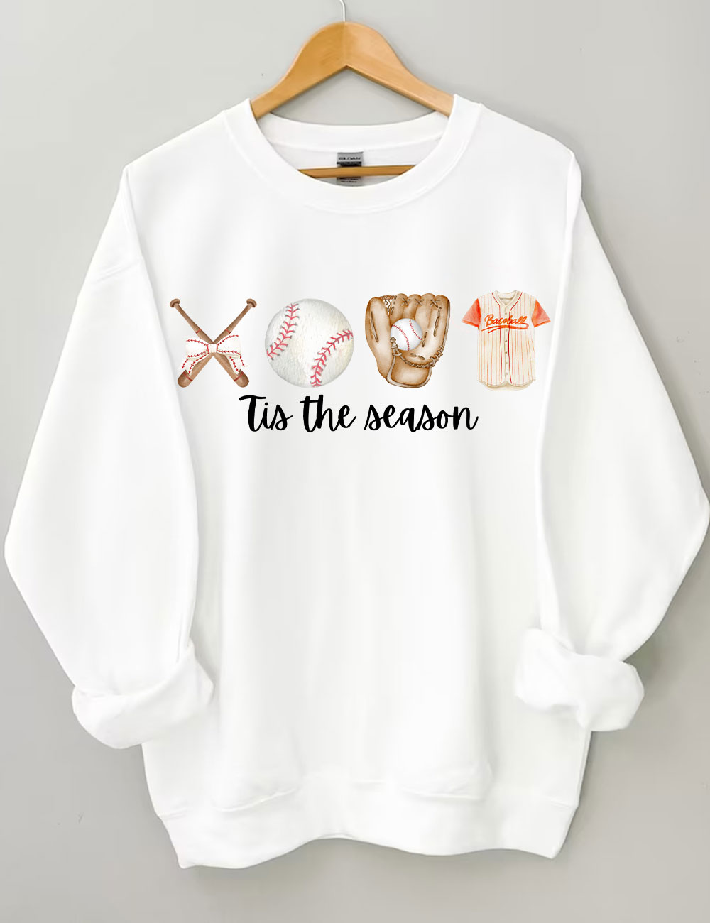 Tis The Baseball Season Sweatshirt