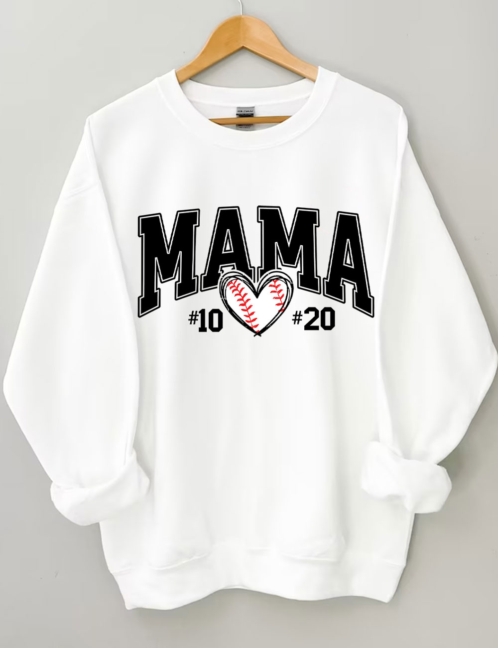 Custom Baseball Mom Sweatshirt