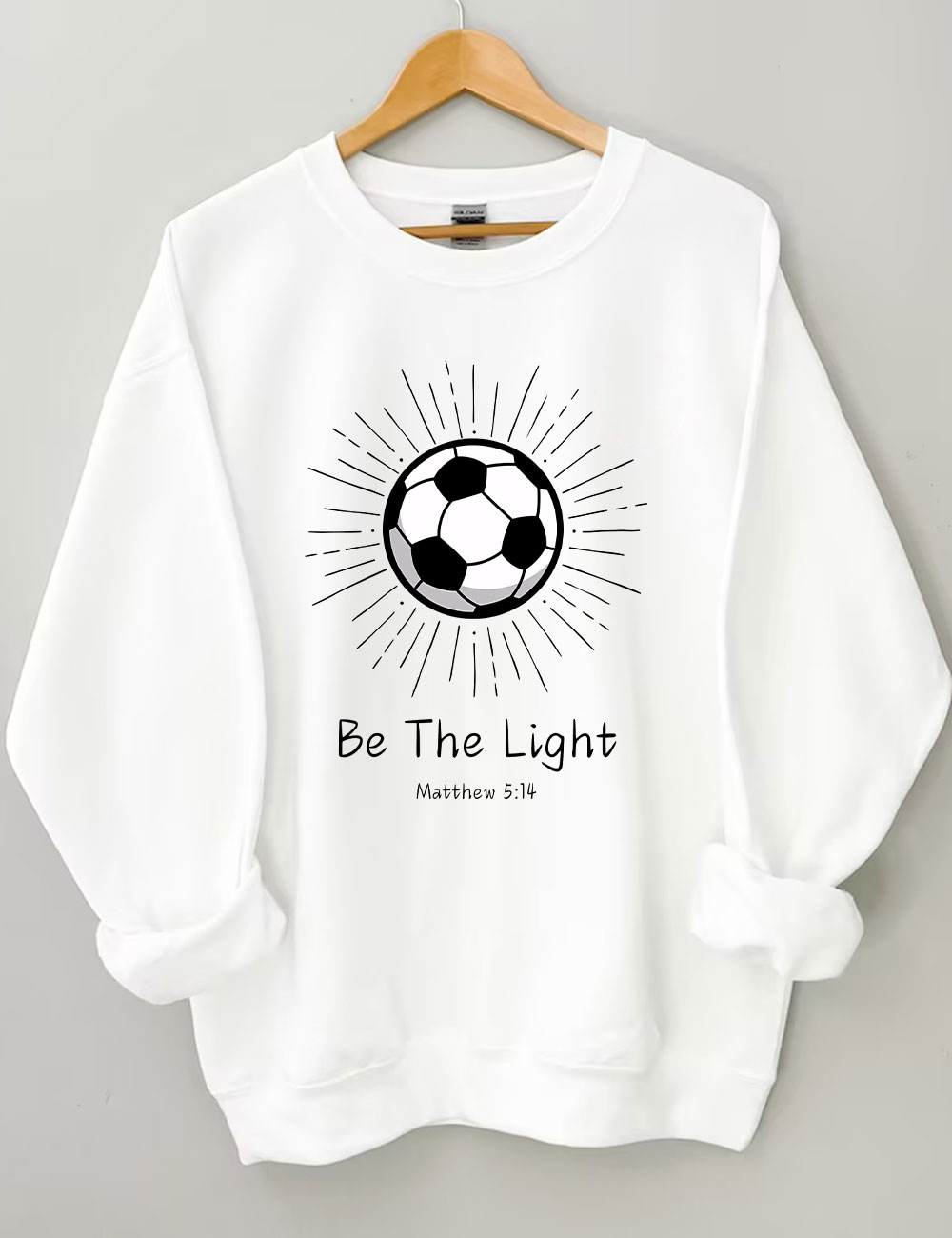 Be The Light Soccer Sweatshirt