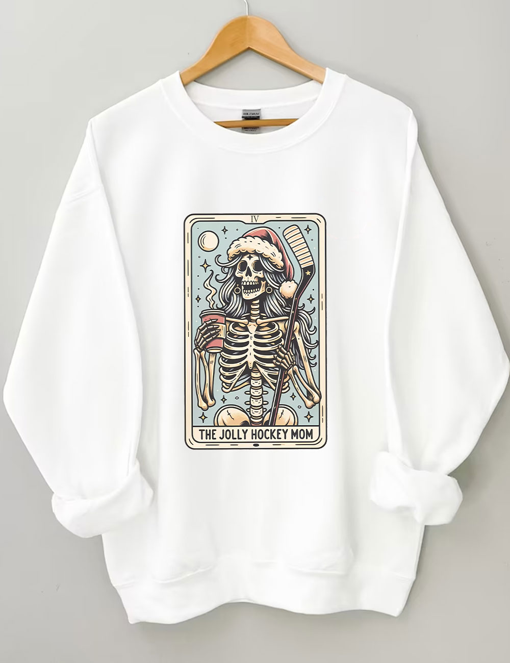 THE JOLLY HOCKEY MOM Sweatshirt